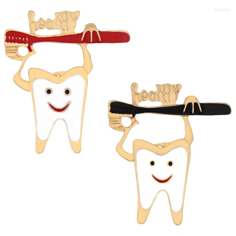 Brooches Enamel Tooth Toothbrush Women Alloy Cartoon Odontscope Teeth Healthy Dentist Pins Accessories Jewelry Gifts
Brooches Enamel Tooth Toothbrush Women Alloy Cartoon Odontscope Teeth Healthy Dentist Pins Accessories Jewelry Gifts