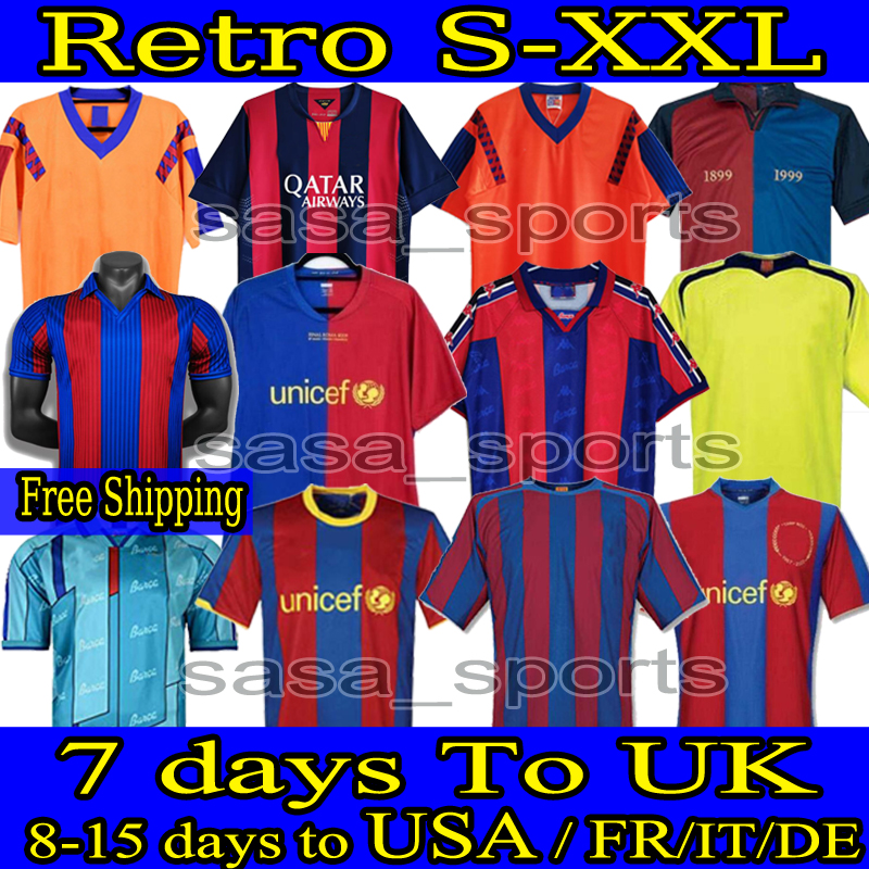 Retro Barcelona soccer jerseys barca 96 97 07 08 09 10 11 XAVI RONALDINHO RONALDO RIVALDO GUARDIOLA Iniesta finals classic maillot de foot 1899 1999 football shirts, 10-11 home + ucl
Retro Barcelona soccer jerseys barca 96 97 07 08 09 10 11 XAVI RONALDINHO RONALDO RIVALDO GUARDIOLA Iniesta finals classic maillot de foot 1899 1999 football shirts, 10-11 home + ucl