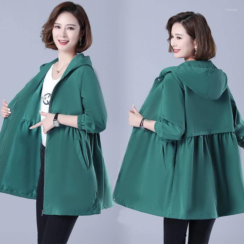 Women's Trench Coats 2023 Women's Coat Spring Autumn Female Windbreaker All-match Hooded Ladies Casual Zipper Lined Basic Women, Green
Women's Trench Coats 2023 Women's Coat Spring Autumn Female Windbreaker All-match Hooded Ladies Casual Zipper Lined Basic Women, Green