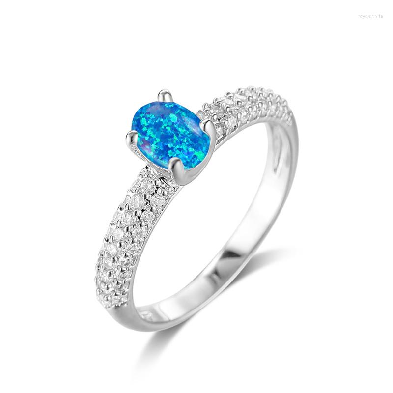 Wedding Rings Blue White Opal Oval Stone Ring Female Luxury Crystal Engagement Vintage Gold Silver Color For Women Jewelry
Wedding Rings Blue White Opal Oval Stone Ring Female Luxury Crystal Engagement Vintage Gold Silver Color For Women Jewelry