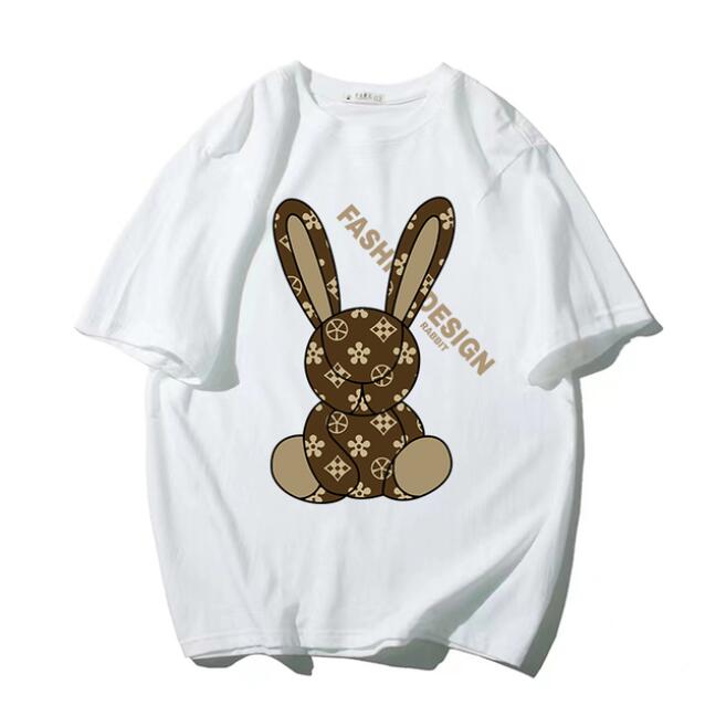 Summer T Shirt for Men Fashion Luxury Brand Streetwear Solid Color Print Cartoon Bunny Short Sleeve Unisex Man Clothing, 09
Summer T Shirt for Men Fashion Luxury Brand Streetwear Solid Color Print Cartoon Bunny Short Sleeve Unisex Man Clothing, 09