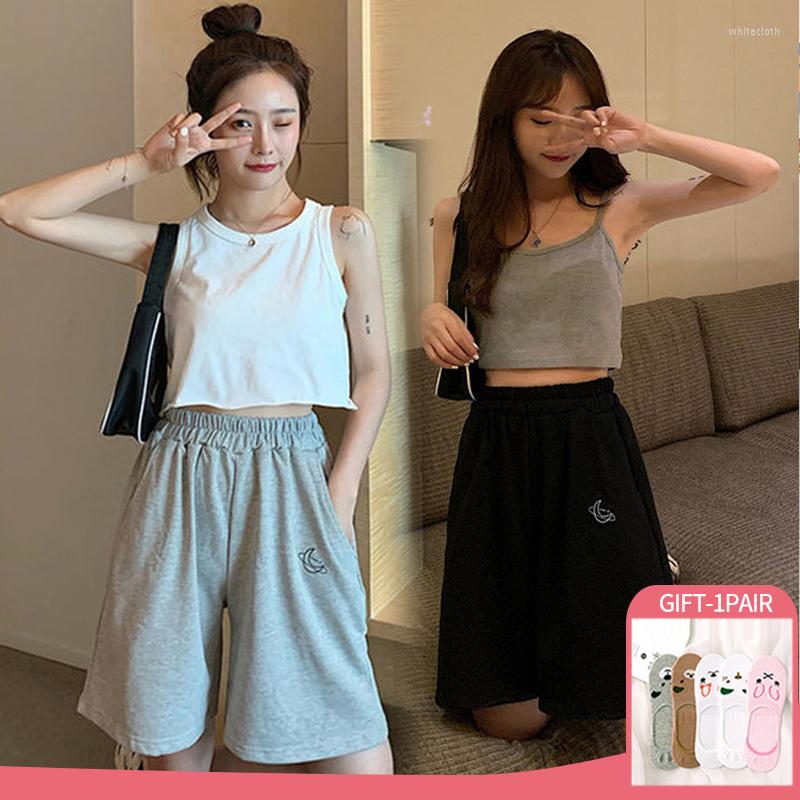 Women's Shorts Summer Streetwear Loose High Waist Oversize Casual Elastic Fashion Beach Party Sports Simple Trousers Female, Black
Women's Shorts Summer Streetwear Loose High Waist Oversize Casual Elastic Fashion Beach Party Sports Simple Trousers Female, Black