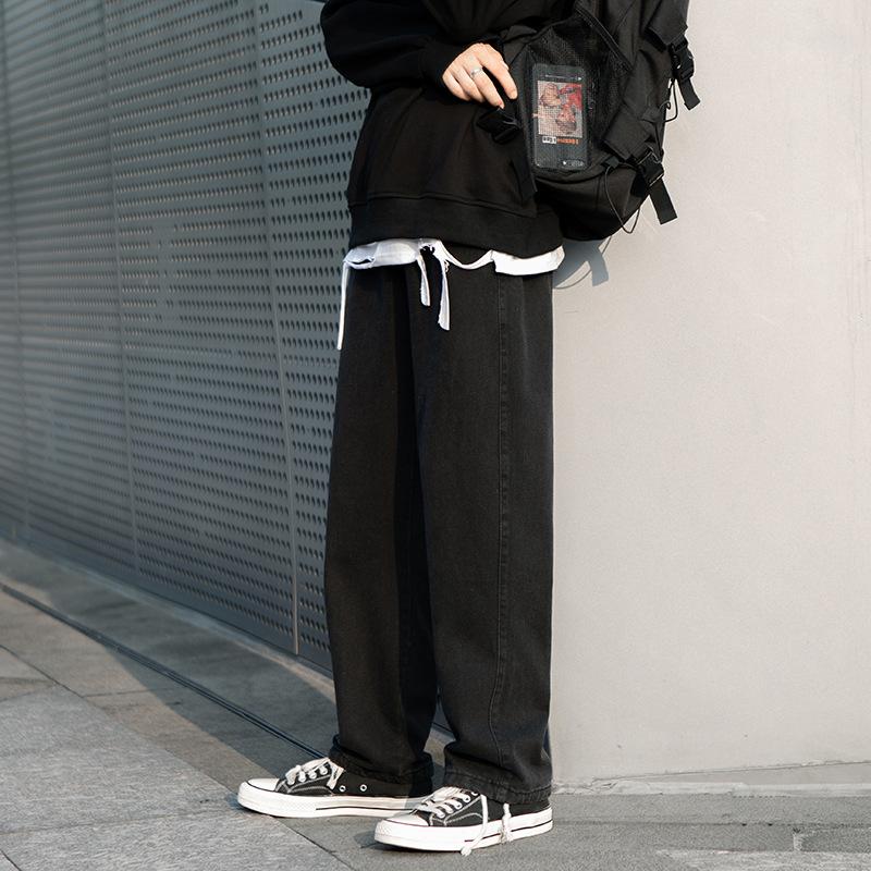 Men' Jeans Loose Men Male Trousers Simple Design High Quality Students Daily Casual Straight Denim PantsMen, Black
Men' Jeans Loose Men Male Trousers Simple Design High Quality Students Daily Casual Straight Denim PantsMen, Black