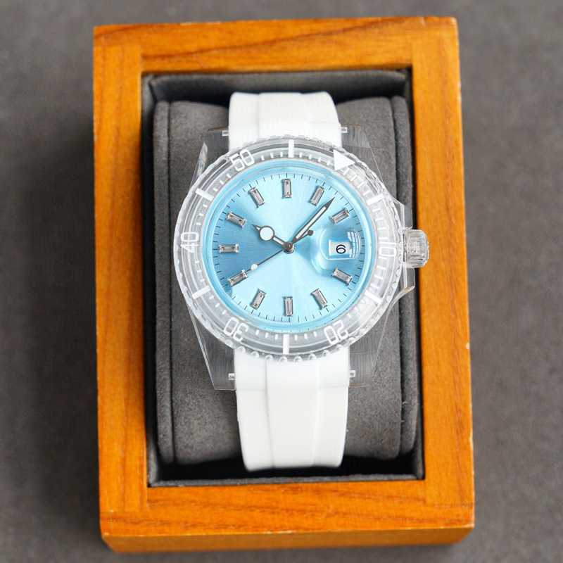 transparent mens watch 40mm Automatic mechanical movement watch fashion Warterproof Business montre De Luxe, Color 1
transparent mens watch 40mm Automatic mechanical movement watch fashion Warterproof Business montre De Luxe, Color 1