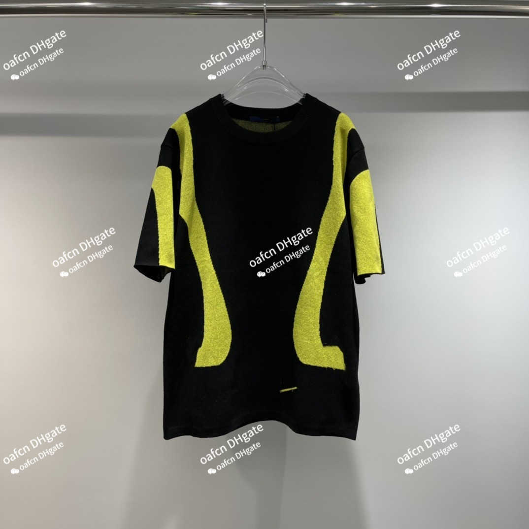 Luxury designer Men's T-Shirts Top casual cotton breathable shirt Show style inlaid knitting short sleeve spring and autumn new fashion, Yellow
Luxury designer Men's T-Shirts Top casual cotton breathable shirt Show style inlaid knitting short sleeve spring and autumn new fashion, Yellow