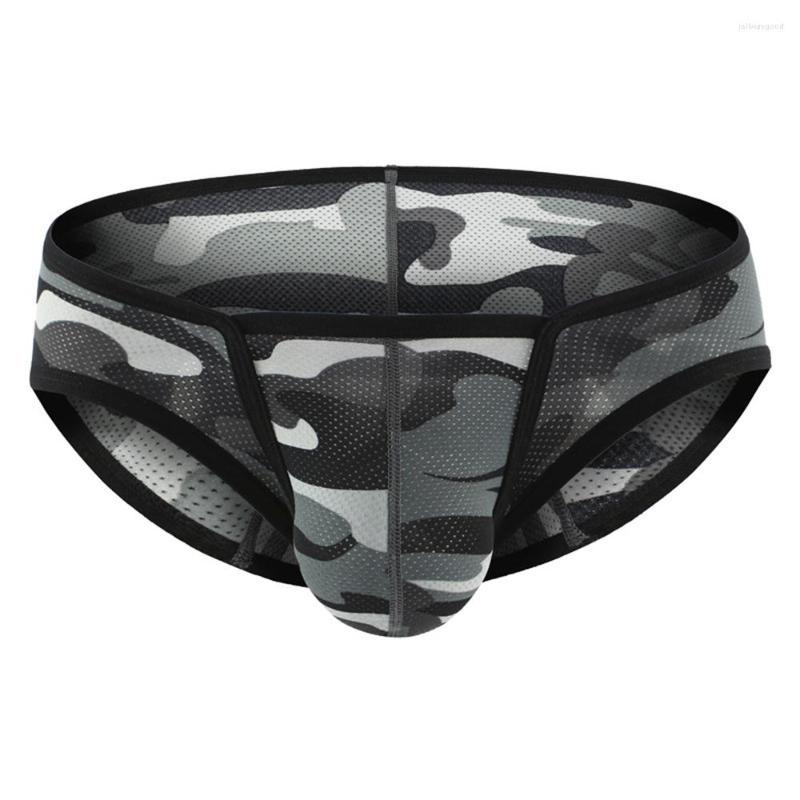 Underpants Men Sexy Camo Briefs Low-Rise U Convex Pouch Mesh Underwear Bikini Panties Scrotum Bulge Underpant Push UP Hips Knickers, Gray
Underpants Men Sexy Camo Briefs Low-Rise U Convex Pouch Mesh Underwear Bikini Panties Scrotum Bulge Underpant Push UP Hips Knickers, Gray
