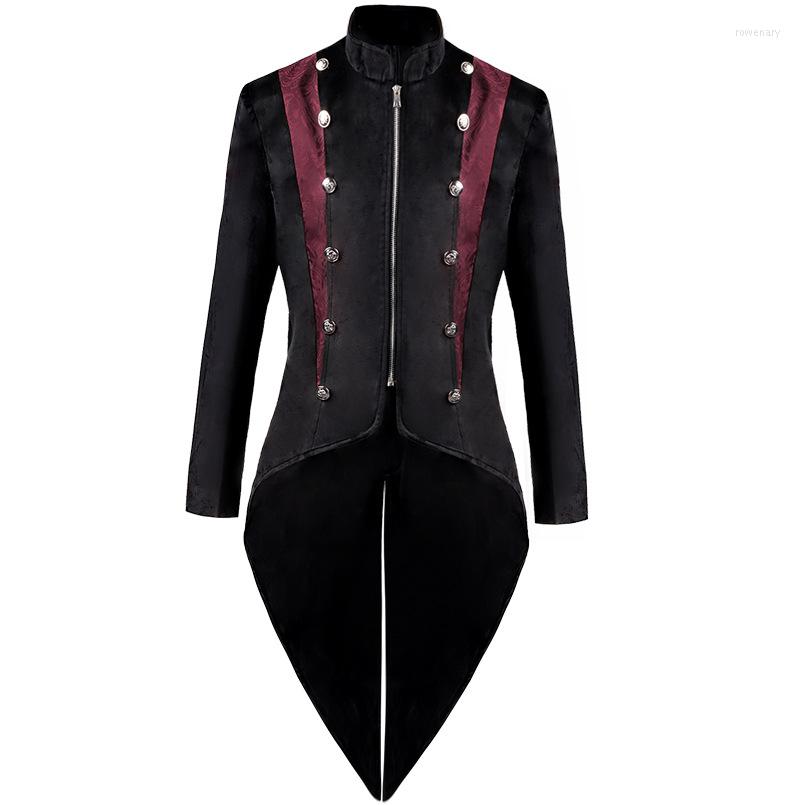 Men' Suits Mens Retro Gothic Tailcoat Medieval Steampunk Pirate Prince Cosplay Costume Renassiance Stand Collar Velvet Tuxedo Coats Hombre, Black
Men' Suits Mens Retro Gothic Tailcoat Medieval Steampunk Pirate Prince Cosplay Costume Renassiance Stand Collar Velvet Tuxedo Coats Hombre, Black