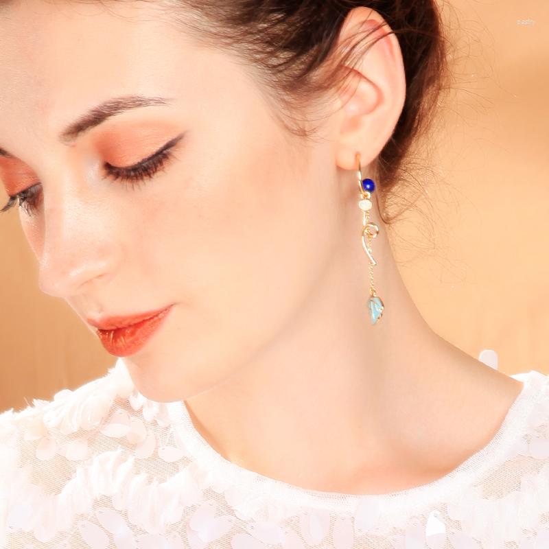 Dangle Earrings Grace Leaf Grape Vines Blue Enamel Natural Stone For Women Party Wedding Jewelry Allergy Free
Dangle Earrings Grace Leaf Grape Vines Blue Enamel Natural Stone For Women Party Wedding Jewelry Allergy Free