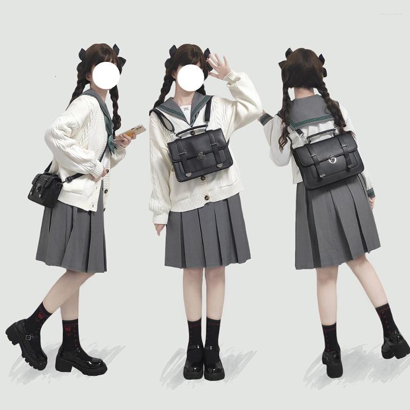 Evening Bags Japan Style Retro High Quality Lolita JK Backpack Shoulder Girl Messenger Briefcase Handbags, Small
Evening Bags Japan Style Retro High Quality Lolita JK Backpack Shoulder Girl Messenger Briefcase Handbags, Small