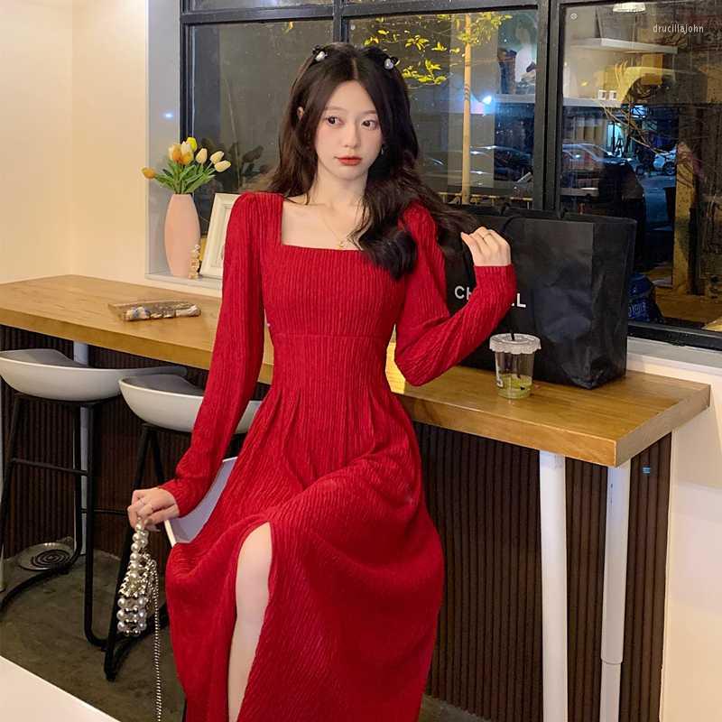 Casual Dresses High Quality Knitted Elastic French Party Led Hubble-bubble Sleeve Skirt Fat Girl Accept Waist Split Big Dress, Black
Casual Dresses High Quality Knitted Elastic French Party Led Hubble-bubble Sleeve Skirt Fat Girl Accept Waist Split Big Dress, Black
