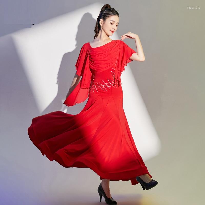 Stage Wear X6018 Modern Dance Skirt Women's Ballroom Costume Girls Waltz Dress Practice Performance, Black
Stage Wear X6018 Modern Dance Skirt Women's Ballroom Costume Girls Waltz Dress Practice Performance, Black