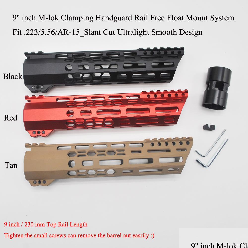 Others Tactical Accessories Black/Red/Tan 9 Inch Clam Style Mlok Handguard Rail Slant Cut Tralight Slim Floating Mount System Drop D Dhp74, Customize
Others Tactical Accessories Black/Red/Tan 9 Inch Clam Style Mlok Handguard Rail Slant Cut Tralight Slim Floating Mount System Drop D Dhp74, Customize