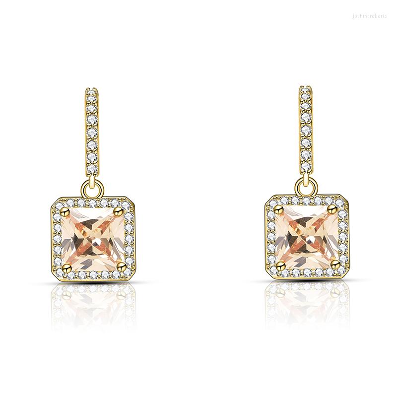 Dangle Earrings 2023 Latest Trend Ladies Pendant Gold Silver Color Long Copper Zircon Jewelry High Quality Wedding Party Gift
Dangle Earrings 2023 Latest Trend Ladies Pendant Gold Silver Color Long Copper Zircon Jewelry High Quality Wedding Party Gift
