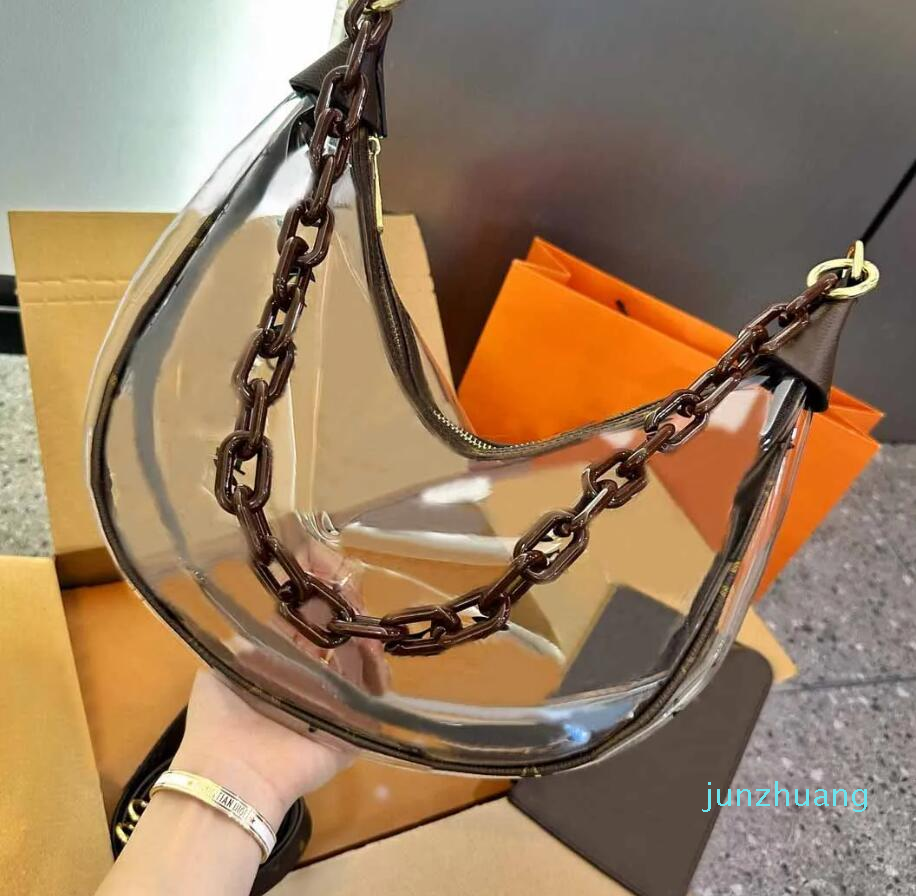 Designer Hobo Bag Transparent Handbag Women Composite Shoulder Shopping Tote Classic Letter Wallet 09, Brown
Designer Hobo Bag Transparent Handbag Women Composite Shoulder Shopping Tote Classic Letter Wallet 09, Brown