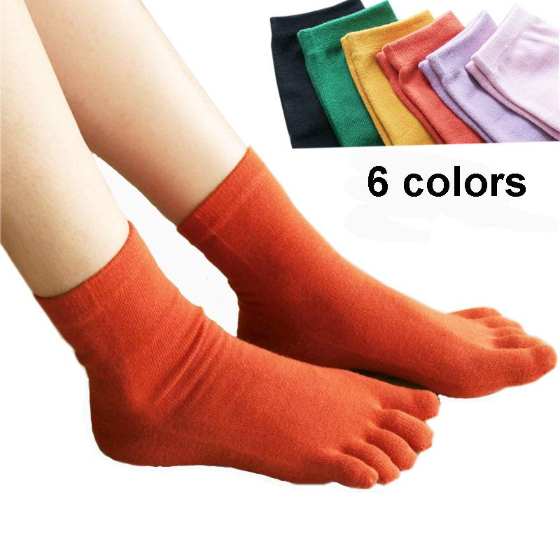 Women Socks 5 Five Fingers Cotton Women's Classic Pure Black Pink Green Yellow Orange Casual With Toes Woman Gifts Sox, 5 pairs mix colors
Women Socks 5 Five Fingers Cotton Women's Classic Pure Black Pink Green Yellow Orange Casual With Toes Woman Gifts Sox, 5 pairs mix colors