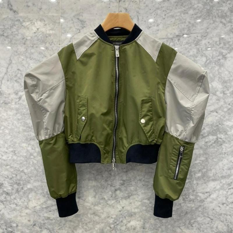 Women' Jackets Korea Style Contrast Free Color Casual Lady Short Jacket Ma'am Loose Coat Women Baseball Outdoor, Green
Women' Jackets Korea Style Contrast Free Color Casual Lady Short Jacket Ma'am Loose Coat Women Baseball Outdoor, Green