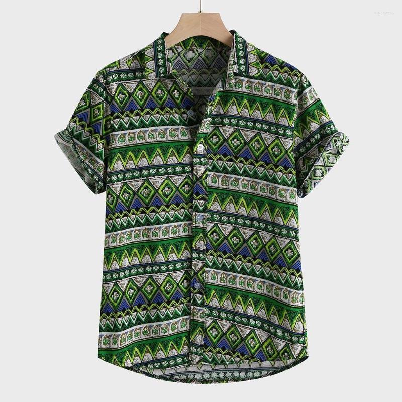 Men's Casual Shirts Green Men's Hawaiian Vacation Beach Shirt Top Print Button Vintage Short Sleeve
Men's Casual Shirts Green Men's Hawaiian Vacation Beach Shirt Top Print Button Vintage Short Sleeve
