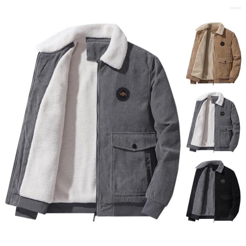 Men's Jackets Winter Men Jacket Casual Corduroy Parka Warm Thickened Fleece Fashion Pocket Windproof Coat Streetwear, Black
Men's Jackets Winter Men Jacket Casual Corduroy Parka Warm Thickened Fleece Fashion Pocket Windproof Coat Streetwear, Black