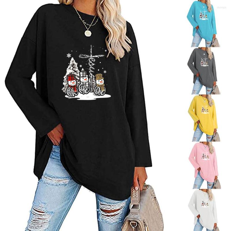 Women's T Shirts ReeRee Cotton Crew Neck Print Spring/Autumn Pullover Casual Women Polyester Long Sleeve Tops, Black
Women's T Shirts ReeRee Cotton Crew Neck Print Spring/Autumn Pullover Casual Women Polyester Long Sleeve Tops, Black
