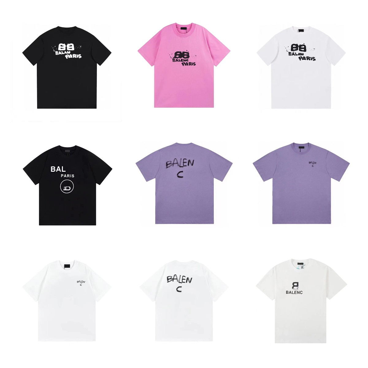 Designer Fashion Summer T shirt Men Women Lovers luxury T-shirts senior Pure cotton high quality Top large Letter Print Round Neck Short Sleeve Black White, Customize
Designer Fashion Summer T shirt Men Women Lovers luxury T-shirts senior Pure cotton high quality Top large Letter Print Round Neck Short Sleeve Black White, Customize