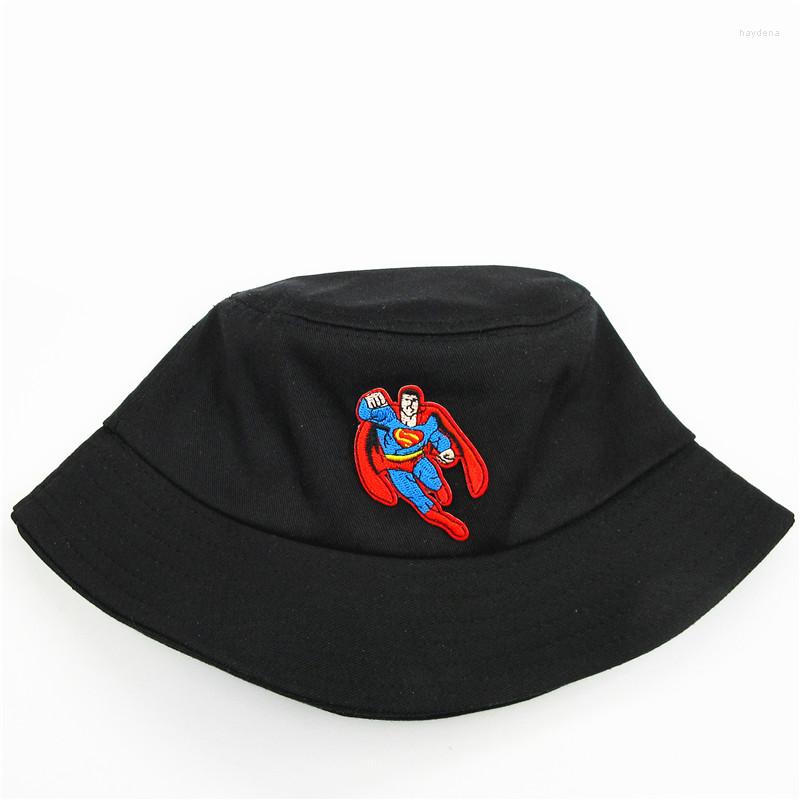 Berets 2023 Hero Embroidery Cotton Bucket Hat Fisherman Outdoor Travel Sun Cap Hats For Men And Women 181, White
Berets 2023 Hero Embroidery Cotton Bucket Hat Fisherman Outdoor Travel Sun Cap Hats For Men And Women 181, White