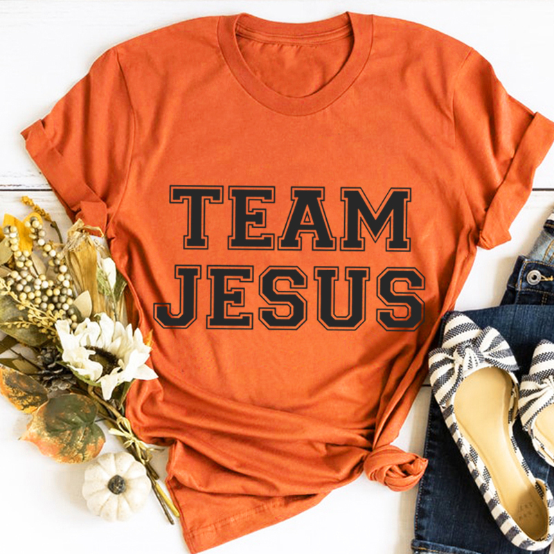 Women's TShirt Team Jesus Shirt Christian Woman Tshirts Faith Religious Tee Clothing for Women 230311, Sk6854-r5
Women's TShirt Team Jesus Shirt Christian Woman Tshirts Faith Religious Tee Clothing for Women 230311, Sk6854-r5