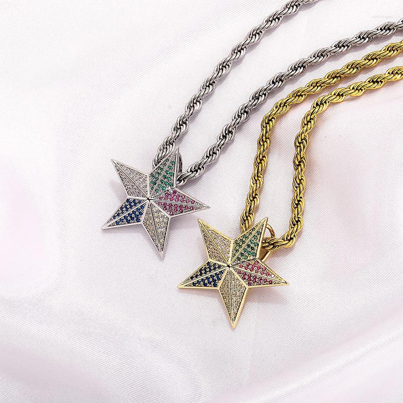 Pendant Necklaces Hip Hop Colour CZ Stone Paved Bling Iced Out Star Pendants For Men Women Unisex Rapper Jewelry Gift
Pendant Necklaces Hip Hop Colour CZ Stone Paved Bling Iced Out Star Pendants For Men Women Unisex Rapper Jewelry Gift