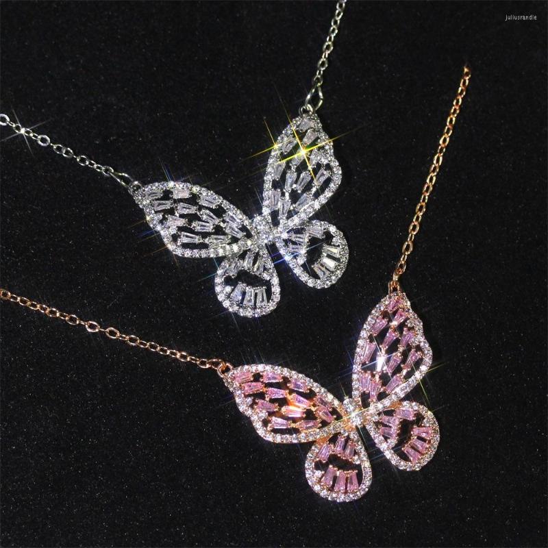 Pendant Necklaces 2023Wholesale Fashion Jewelry Butterfly Necklace European Crystal From Swarovskis Exaggerated Clavicle Chain
Pendant Necklaces 2023Wholesale Fashion Jewelry Butterfly Necklace European Crystal From Swarovskis Exaggerated Clavicle Chain