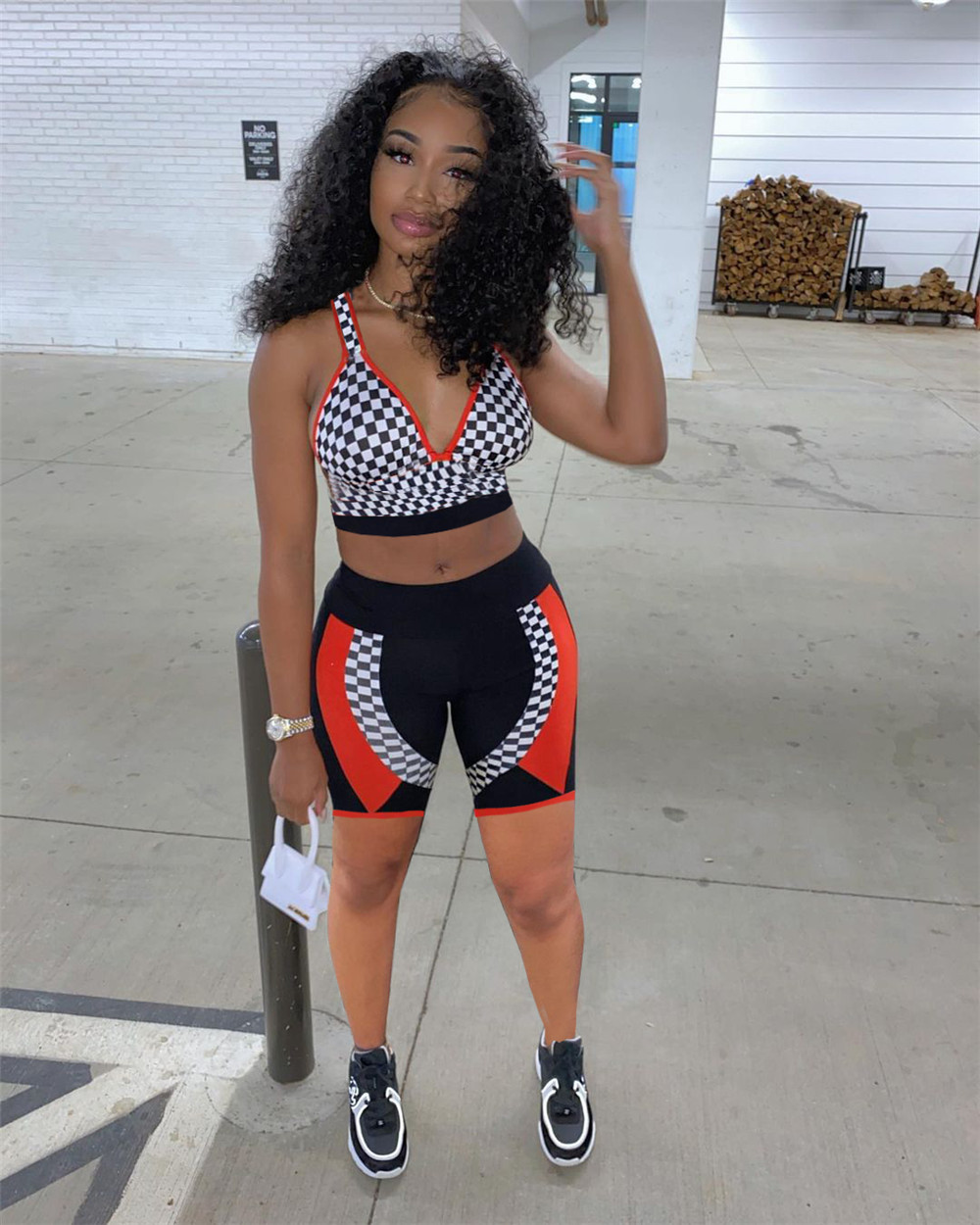 Women Designer Summer Outfits Tracksuits Two Piece Sets Sexy Sleeveless Tank Top and Shorts Sports suits Casual sportswear Beach