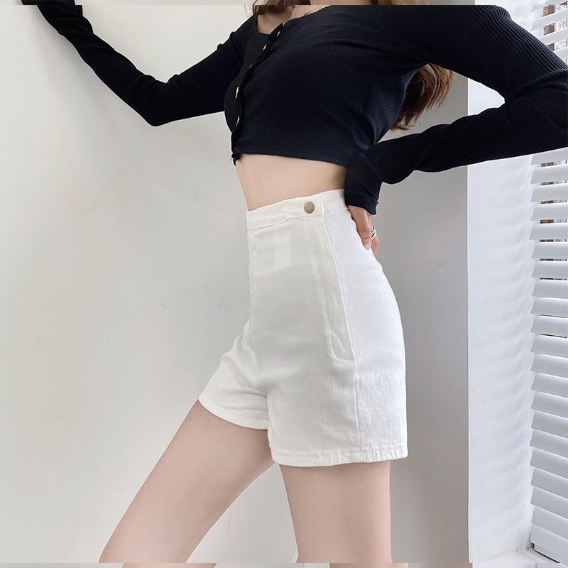 Women's Shorts Elegant White Denim Women's High Waist 2023 Summer Loose Wide Leg Mini Short Pants For Casual Work Office, Black
Women's Shorts Elegant White Denim Women's High Waist 2023 Summer Loose Wide Leg Mini Short Pants For Casual Work Office, Black