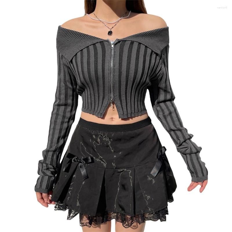 Women' Blouses Women Zipper-Up Slim Fit Shirt 2023 Long Sleeve Exposed Navel Shirts Turn-Down Crop Tops Streetwear Vetement Femme, Black
Women' Blouses Women Zipper-Up Slim Fit Shirt 2023 Long Sleeve Exposed Navel Shirts Turn-Down Crop Tops Streetwear Vetement Femme, Black