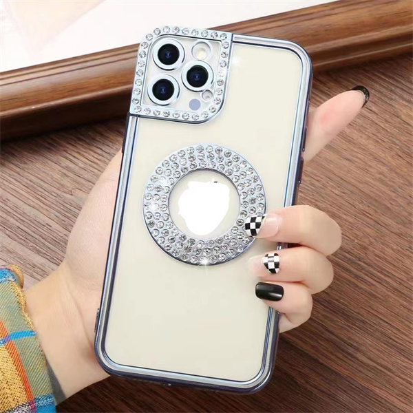 Bling Diamond Soft TPU Case For Iphone 14 Plus Pro MAX 12 Iphone14 Luxury Ring Hole Shinny Glitter Gradient Fine Hole Metallic Plating Mobile Phone Cover cases, Black
Bling Diamond Soft TPU Case For Iphone 14 Plus Pro MAX 12 Iphone14 Luxury Ring Hole Shinny Glitter Gradient Fine Hole Metallic Plating Mobile Phone Cover cases, Black
