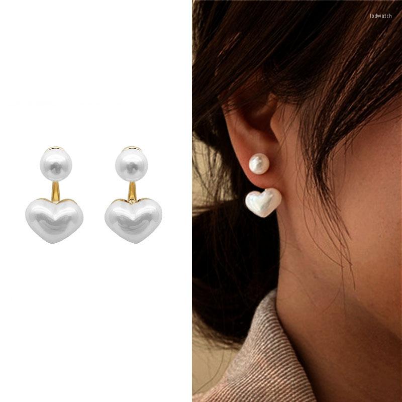 Dangle Earrings Korean Fashion Imitation Pearl Heart For Women Sweet Elegant Temperament Women's Drop Trend Jewelry Gift 2023
Dangle Earrings Korean Fashion Imitation Pearl Heart For Women Sweet Elegant Temperament Women's Drop Trend Jewelry Gift 2023
