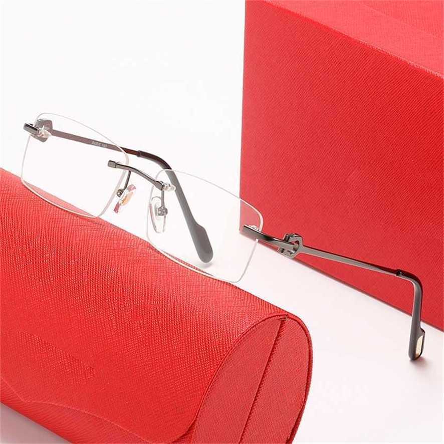 new frameless Sunglasses men's and women's square piece metal leg sunglasses Fashion optical frame flat mirror
new frameless Sunglasses men's and women's square piece metal leg sunglasses Fashion optical frame flat mirror
