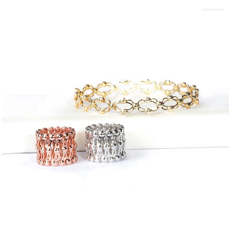 Cluster Rings 925 Sterling Silver Female Style Adjustable Multi-changing Creative Magic Ring Into Bracelet Women Wedding Jewelry
Cluster Rings 925 Sterling Silver Female Style Adjustable Multi-changing Creative Magic Ring Into Bracelet Women Wedding Jewelry