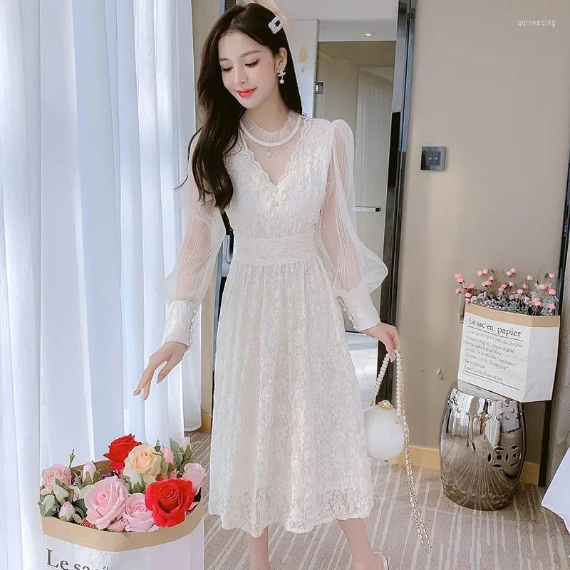 Casual Dresses 2023 Spring Festival Dress High Sense Long Sleeve Fashion Sequin Lace Stitching Fairy
Casual Dresses 2023 Spring Festival Dress High Sense Long Sleeve Fashion Sequin Lace Stitching Fairy