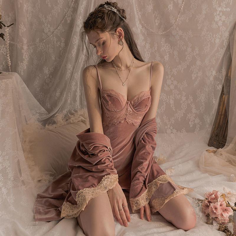 Bras Sets Sexy Lingerie Velvet Robe Small Chest Strap Nightdress Women 's Gown Se 2023 Style Winter Spring And Autumn Exotic Apparel, Black
Bras Sets Sexy Lingerie Velvet Robe Small Chest Strap Nightdress Women 's Gown Se 2023 Style Winter Spring And Autumn Exotic Apparel, Black