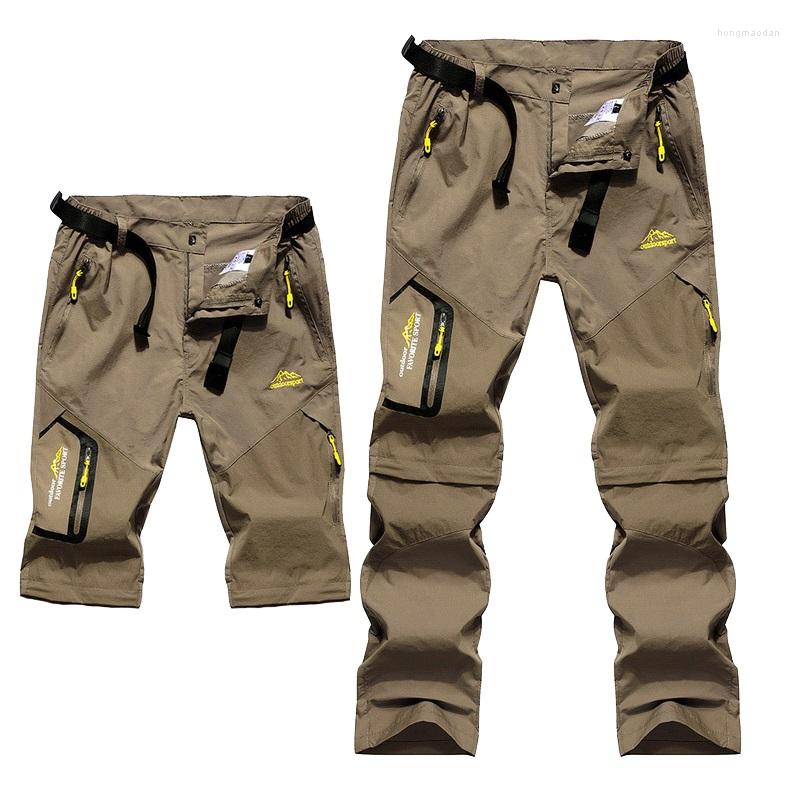 Men's Pants Summer Camping Hiking Men Removable Into Shorts Quick Dry Breathable Outdoor Tourism Mountain Waterproof Trousers, Black 
Men's Pants Summer Camping Hiking Men Removable Into Shorts Quick Dry Breathable Outdoor Tourism Mountain Waterproof Trousers, Black