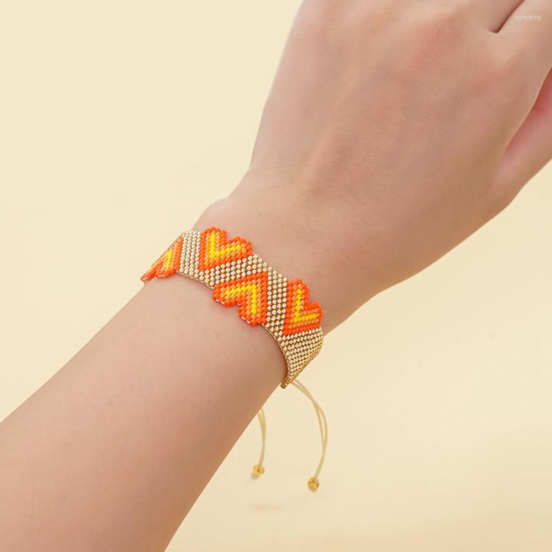 Strand Rice Ball Bracelet Fashion Trend Personality Hand Woven Love Pattern Bohemia Adjustable Unisex Beaded
Strand Rice Ball Bracelet Fashion Trend Personality Hand Woven Love Pattern Bohemia Adjustable Unisex Beaded