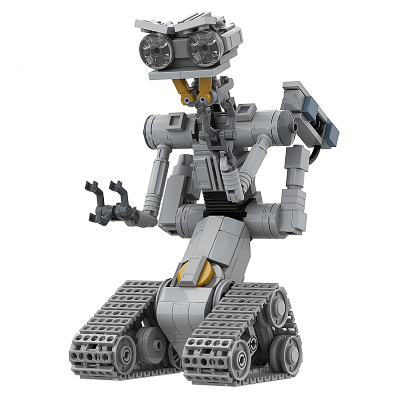 Blocks MOC Movie Shorted-Circuits Military Emotional Robot Building Block Set for Astroed Robots Johnnyed 5 Model Brick Toy KIds Gift 230313
Blocks MOC Movie Shorted-Circuits Military Emotional Robot Building Block Set for Astroed Robots Johnnyed 5 Model Brick Toy KIds Gift 230313