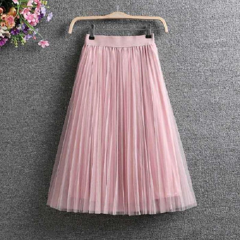 Skirts High Waist Elegant Sexy Midi Pleated Mesh Tutu Skirt Women Tulle Female Ladies Vintage Summer Womens Casual Elastic, Photo3
Skirts High Waist Elegant Sexy Midi Pleated Mesh Tutu Skirt Women Tulle Female Ladies Vintage Summer Womens Casual Elastic, Photo3