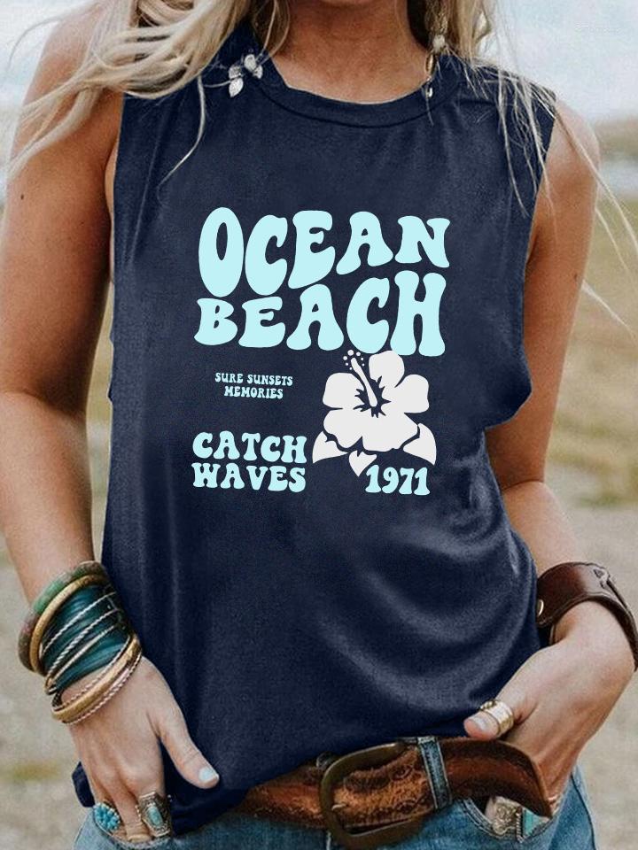 Women' Tanks Colorful Ocean Beach Graphic Print Tank Top Flower Retro Sleevele Tee Women Fashion Casual Vintage, Black
Women' Tanks Colorful Ocean Beach Graphic Print Tank Top Flower Retro Sleevele Tee Women Fashion Casual Vintage, Black
