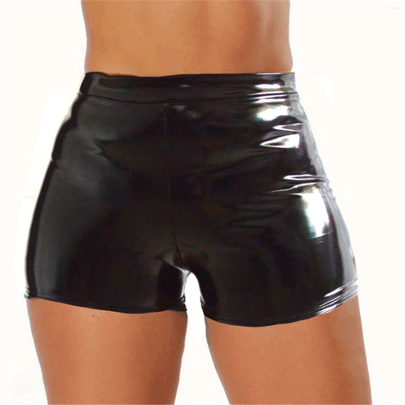 Active Shorts Women's Faux Leather High Waisted PU BuLeather Pants Women Stacked Grease Romper For, Black
Active Shorts Women's Faux Leather High Waisted PU BuLeather Pants Women Stacked Grease Romper For, Black