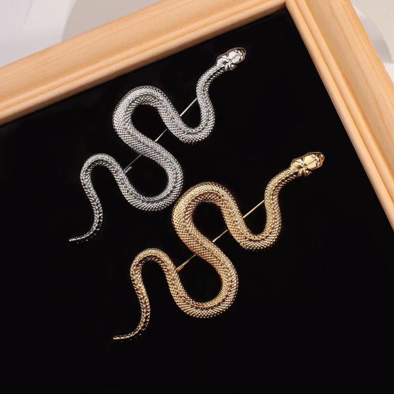 Brooches Unique Design Gold Silver Color Snake Women Men Lady Animal Brooch Pins Party Casual Fashion Jewelry Gifts
Brooches Unique Design Gold Silver Color Snake Women Men Lady Animal Brooch Pins Party Casual Fashion Jewelry Gifts
