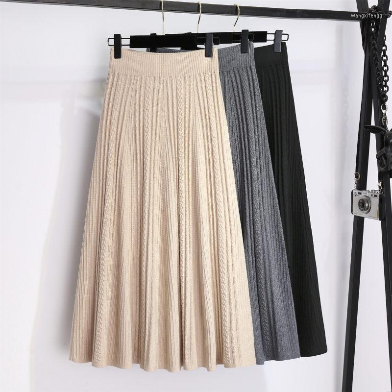 Skirts Pleaded For Women Knitted 2023 Autumn And Winter Large Size Women's Solid Versatile Slim A-Line Skirt Midi Saia T1010, Black
Skirts Pleaded For Women Knitted 2023 Autumn And Winter Large Size Women's Solid Versatile Slim A-Line Skirt Midi Saia T1010, Black