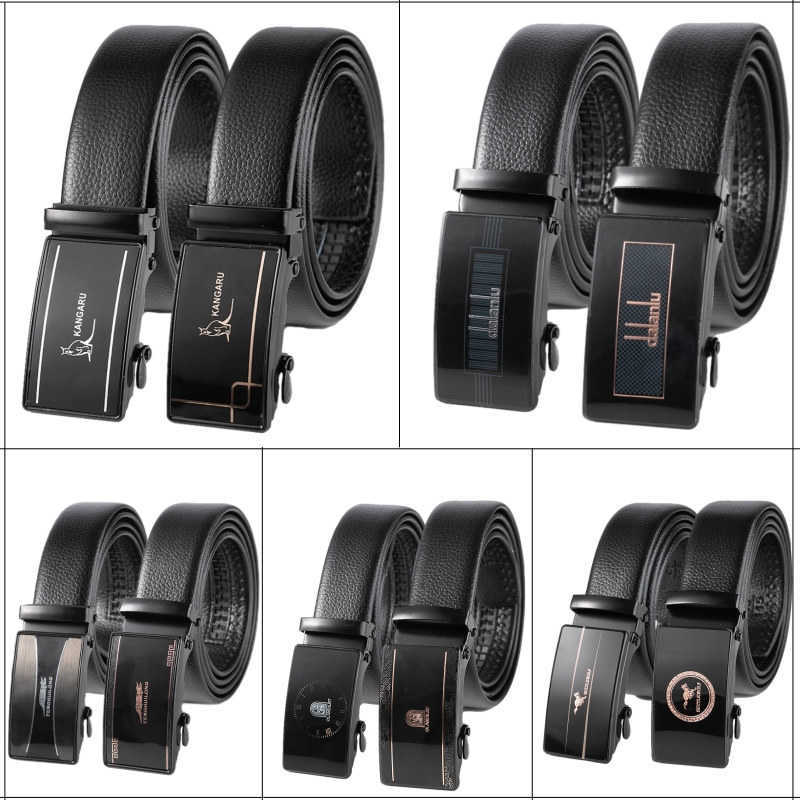 Waist Chain Belts Buckles Men's Women's Belt men's business leisure automatic buckle belt new men's imitation cowhide belt, Black
Waist Chain Belts Buckles Men's Women's Belt men's business leisure automatic buckle belt new men's imitation cowhide belt, Black