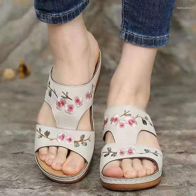 Sandals Fashion Women Flowers Slip On Female Slippers Casual Platform Shoes Outdoor Sunmmer Plus Size, Beige sandals
Sandals Fashion Women Flowers Slip On Female Slippers Casual Platform Shoes Outdoor Sunmmer Plus Size, Beige sandals