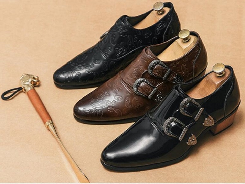 Black Double Belt Buckle Men Loafers Shoes Thick Heel Printing Brown Men Casual Shoes Zapatos Casuales Para Hombres D2A44
Black Double Belt Buckle Men Loafers Shoes Thick Heel Printing Brown Men Casual Shoes Zapatos Casuales Para Hombres D2A44