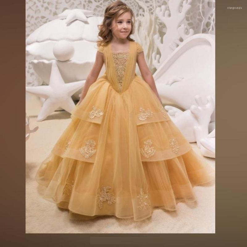 Girl Dresses Dinner Party Girls Tulle Sleeveless Fluffy Floral Flower Dress For Princess Formal Pageant Wedding Birthday, White
Girl Dresses Dinner Party Girls Tulle Sleeveless Fluffy Floral Flower Dress For Princess Formal Pageant Wedding Birthday, White