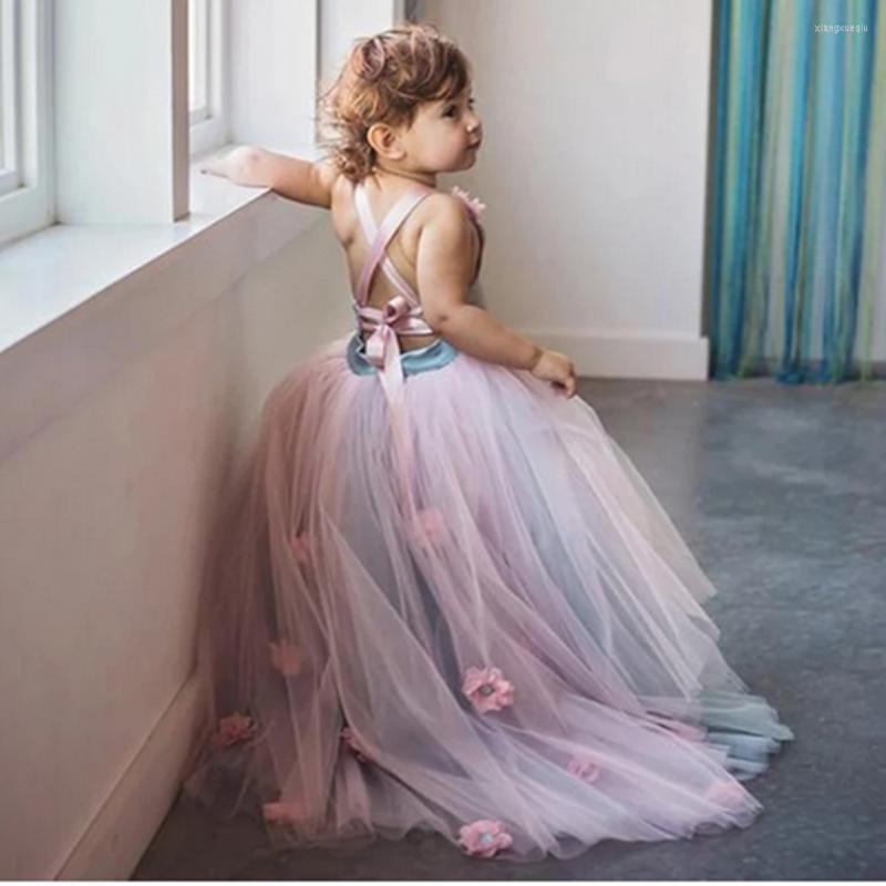 Girl Dresses Tulle Pageant Wedding Flower Birthday Robe De Demoiselle Princess First Communion Custom Made, Blue
Girl Dresses Tulle Pageant Wedding Flower Birthday Robe De Demoiselle Princess First Communion Custom Made, Blue